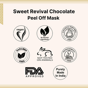 Aroma Treasures Sweet Revival Chocolate Peel Off Mask - 20 gm