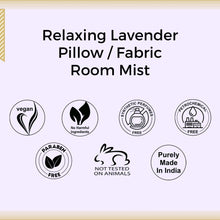 Load image into Gallery viewer, Aroma Treasures Relaxing Lavender Pillow / Fabric Room Mist (50ml)