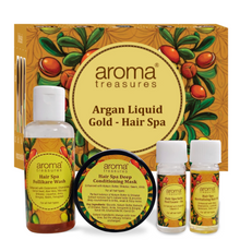Load image into Gallery viewer, Aroma Treasures ARGAN Liquid Gold - Hair Spa (47ml)