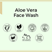 Load image into Gallery viewer, Aroma Treasures Aloe Vera Face Wash (All Skin Type)- 100ml