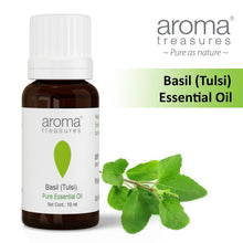 Load image into Gallery viewer, Aroma Treasures Basil (Tulsi) Essential Oil (10ml)