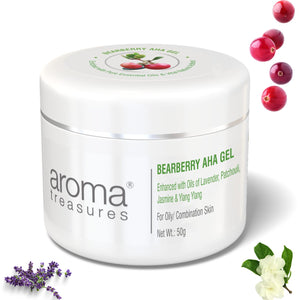Aroma Treasures Bearberry Aha Gel For Oily/Combination Skin (50g)