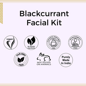 Aroma Treasures Blackcurrant Facial Kit - For All Skin Type (25g/ml)