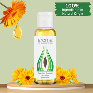 Aroma Treasures Calendula (Infused) Vegetable Oil (50ml)