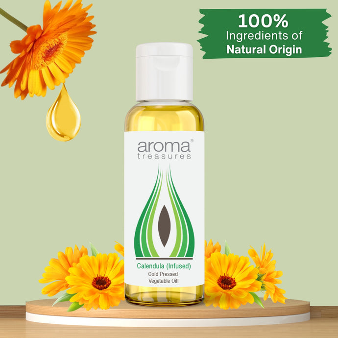 Aroma Treasures Calendula (Infused) Vegetable Oil (50ml)