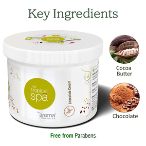 Tropical Spa Chocolate Cream - 250gm - Aroma Treasures.com