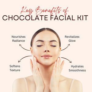Aroma Treasures Chocolate Facial Kit - For All Skin Type (20g/ml)