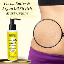 Load image into Gallery viewer, Aroma Treasures Cocoa Butter &amp; Argan Oil Stretch Mark Cream - 100g
