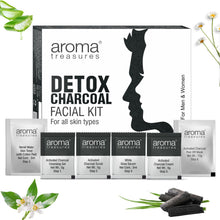 Load image into Gallery viewer, Aroma Treasures Detox Charcoal Facial Kit - For All Skin Types (41g/ml)