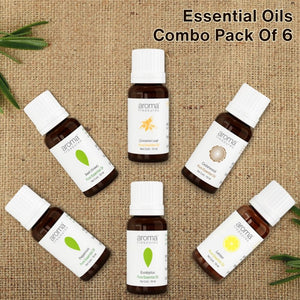 Essential Oils combo Pack Of 6 - Aroma Treasures.com