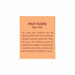 Aroma Treasures Fruit Fizzies - Sinful Indulgence Mani Pedi Kit (87g/ml)