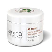 Load image into Gallery viewer, Aroma Treasures Gold Mask (For Glow &amp; Radiant Skin) 50g