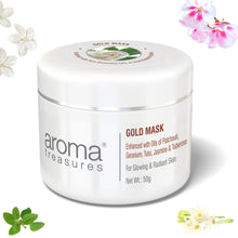 Load image into Gallery viewer, Aroma Treasures Gold Mask (For Glow &amp; Radiant Skin) 50g