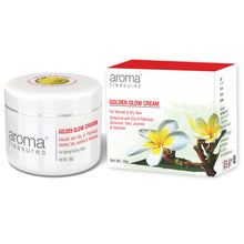 Load image into Gallery viewer, Aroma Treasures GOLDEN GLOW CREAM (For Glow &amp; Radiance) - 50g
