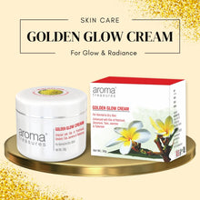 Load image into Gallery viewer, Aroma Treasures GOLDEN GLOW CREAM (For Glow &amp; Radiance) - 50g