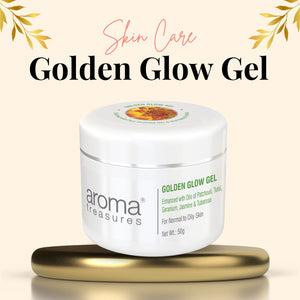 Aroma Treasures Golden Glow Gel - For Normal To Oily Skin (50g)
