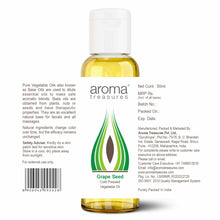 Load image into Gallery viewer, Aroma Treasures Grape Seed Vegetable Oil (50ml)