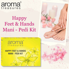 Load image into Gallery viewer, Aroma Treasures Happy Feet &amp; Hands - Mani Pedi Kit (One Time Use Kit) - Aroma Treasures.com