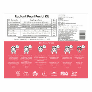 Aroma Treasures Radiant Pearl Facial Kit (210g/ml)