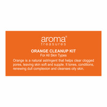 Load image into Gallery viewer, Aroma Treasures Orange Cleanup Kit - For All Skin Type (20g)