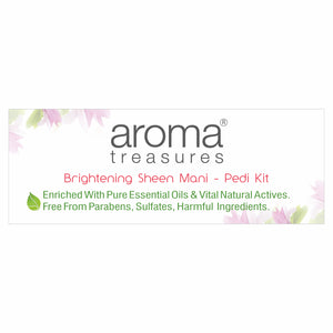 Aroma Treasures Brightening Sheen Mani - Pedi Kit (52g/ml)