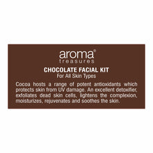 Load image into Gallery viewer, Aroma Treasures Chocolate Facial Kit - For All Skin Type (20g/ml)