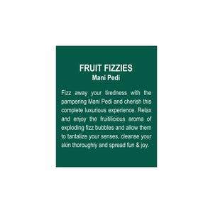 Aroma Treasures Fruit Fizzies - Long Island Refreshment Mani Pedi Kit (87g/ml)