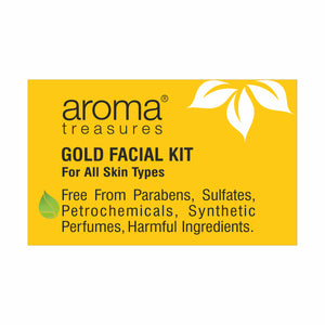 Aroma Treasures Gold Facial Kit - For All Skin Type (30g/ml)