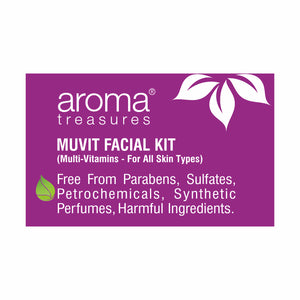 Aroma Treasures Muvit Facial Kit - For All Skin Types (28g/ml)