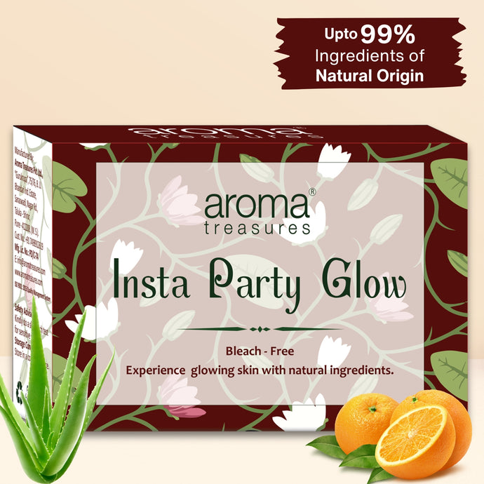 Aroma Treasures Insta Party Glow Kit (Non Bleach) (14g/ml)