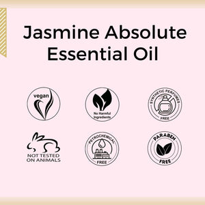Aroma Treasures Jasmine Absolute Essential Oil (10% in Jojoba Oil) - 5ml