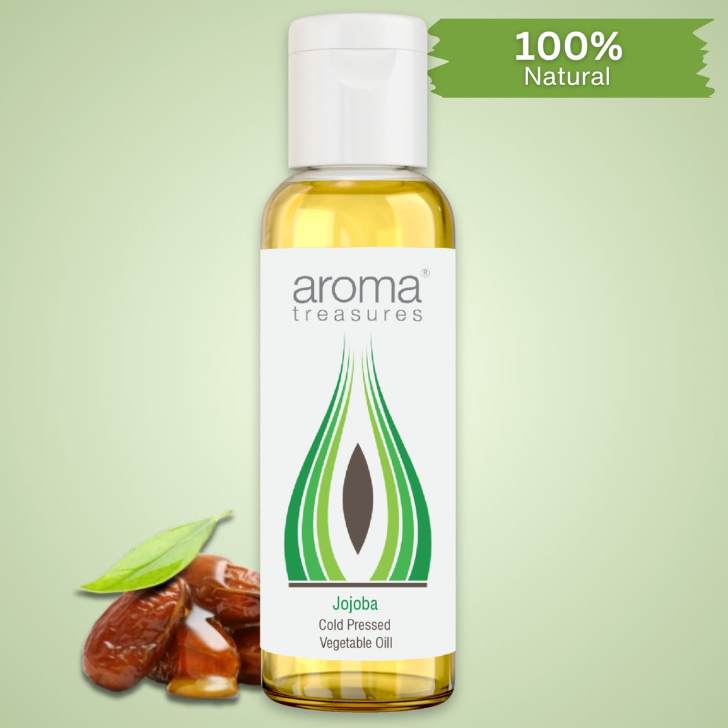 Aroma Treasures Jojoba Vegetable Oil  (50ml)