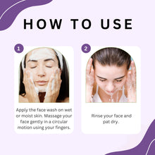 Load image into Gallery viewer, Aroma Treasures Lavender Face Wash for all skin type (100ml x 2pcs)