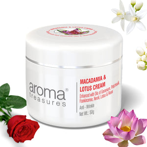 Aroma Treasures Macadamia & Lotus Cream - 50gm