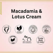 Load image into Gallery viewer, Aroma Treasures Macadamia &amp; Lotus Cream - 50gm
