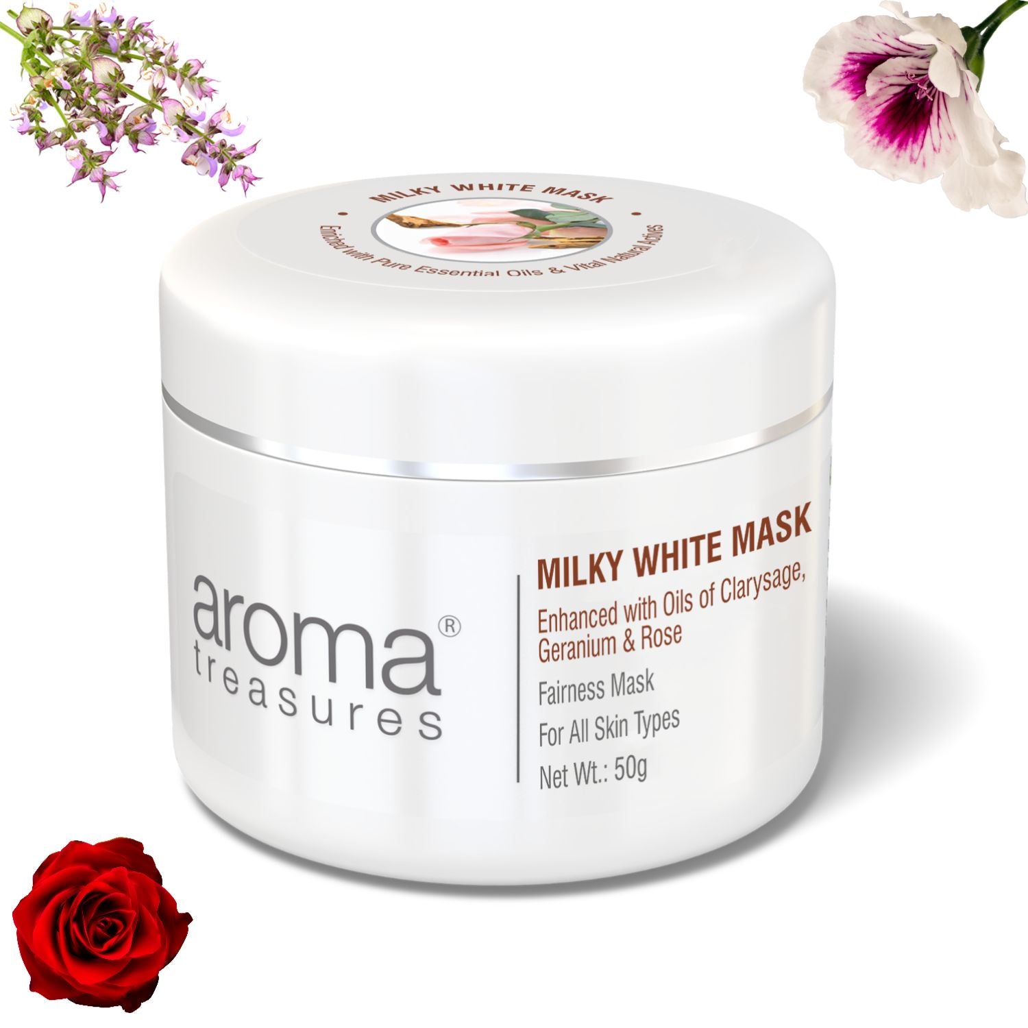 Aroma Treasures Milky White Mask - 50g