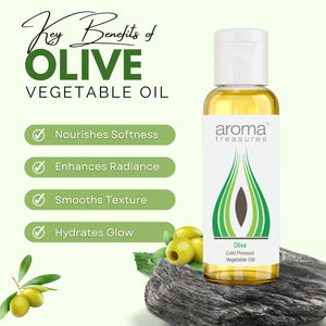 Aroma Treasures Olive Vegetable Oil (50ml)