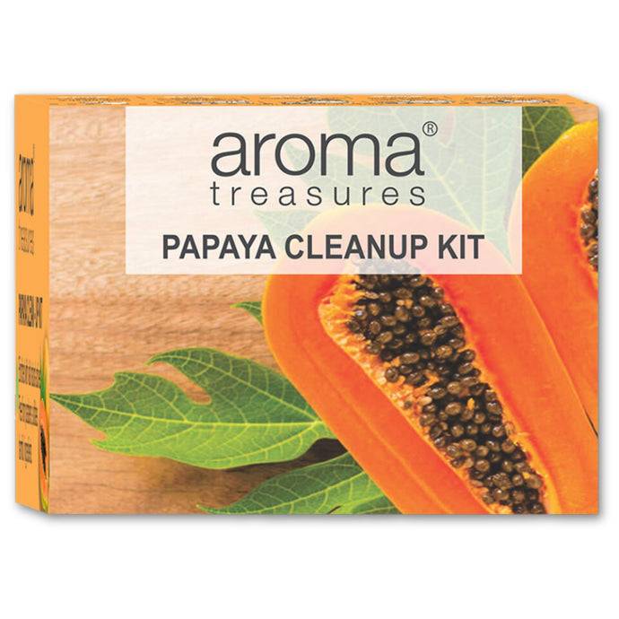 Aroma Treasures Papaya Cleanup Kit - For All Skin Type - Aroma Treasures.com
