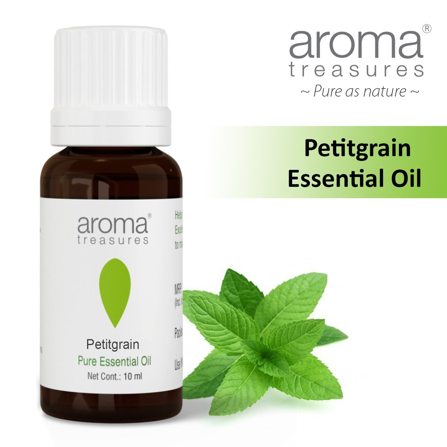 Aroma Treasures Petitgrain Essential Oil (10ml)