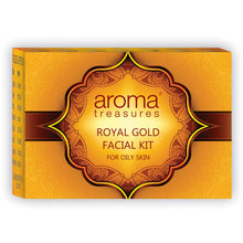 Load image into Gallery viewer, Aroma Treasures Royal Gold Facial Kit For Oily Skin (40g/ml)