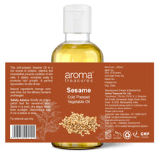 Load image into Gallery viewer, Aroma Treasures Sesame Vegetable Oil (200ml)