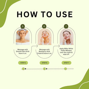 Aroma Treasures Skin Whitening & Brightening Facial Kit For Dry Skin (40g/ml)