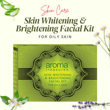 Load image into Gallery viewer, Aroma Treasures Skin Whitening &amp; Brightening Facial Kit For Oily Skin (40g/ml)