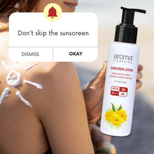 Load image into Gallery viewer, Aroma Treasures Sunscreen Lotion with SPF 50 (100ml)