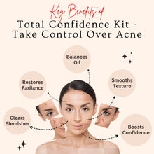 Load image into Gallery viewer, Aroma Treasures Total Confidence Kit - Take Control Over Acne (160g/ml)