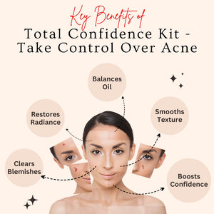 Aroma Treasures Total Confidence Kit - Take Control Over Acne (160g/ml)