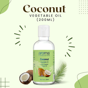 Aroma Treasures Virgin Coconut Vegetable Oil (200ml)