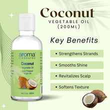 Load image into Gallery viewer, Aroma Treasures Virgin Coconut Vegetable Oil (200ml)