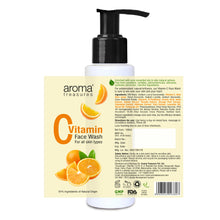 Load image into Gallery viewer, Aroma Treasures Vitamin C Face Wash - 100ml