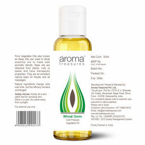 Aroma Treasures Wheat Germ Vegetable Oil (50ml)